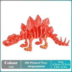 Juguete de Dinosaurio Impreso en 3D de Alta Calidad con Diseño de Esqueleto, Servicio de Modelos de Animales de Plástico - Product Image 5