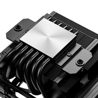 Refroidisseur CPU ID Cooling IS-67-XT à 6 caloducs, faible bruit, type push, radiateur à air, pâte thermique, boîtier d'ordinateur avec roulements hydrauliques