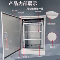 Armoire réseau extérieure en acier inoxydable, boîtier d'équipement mural étanche en acier inoxydable