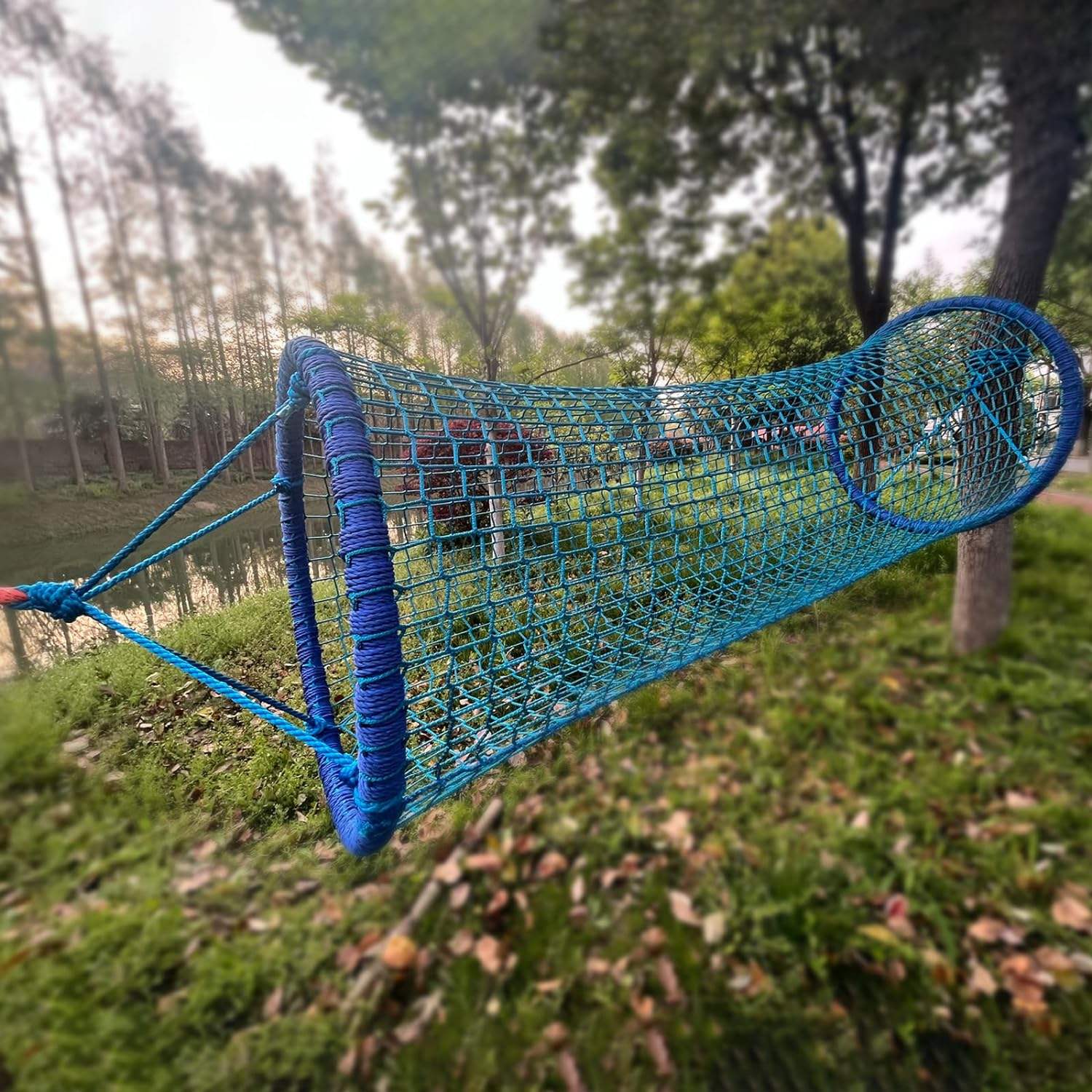 Suspended Braided Rope Tunnel Bridge Kindergarten Outdoor