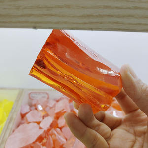 Circonia Cúbica Sintética en Bruto, Piedra Preciosa de Circonia sin Cortar, Color Papaya, Materia Prima de Circonia Cúbica para Hacer Joyas - Product Image 4