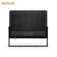 Projecteur extérieur de sécurité étanche IP65 10W à 500W en aluminium à montage mural pour parking et jardin