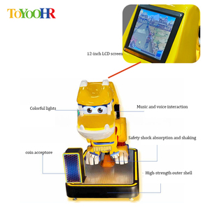 Nuovo Design Dinosauro: Giostra Elettrica per Bambini a Moneta, Auto a Dondolo per Bambini, Attrazione da Divertimento in Vendita - Product Image 4