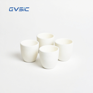 CVSiC قدرة <span class=keywords><strong>95</strong></span> ٪ بوتقة ألومينا عالية ، فرن ثبات حراري ، بوتقة ألومينا سيراميك - Product Image 3