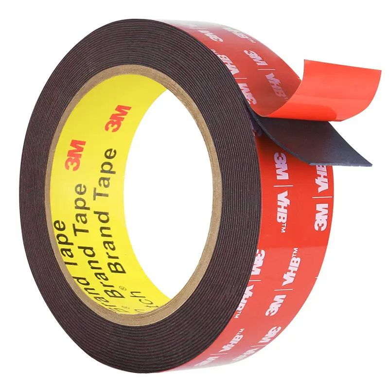 Custom Originele Zwarte Waterdichte Foam Tape Auto Dubbelzijdig Acryl Lijm 3M 5952 Vhb Tape