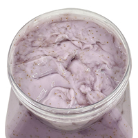 FZ Wholesale Private Label ODM/OEM 350g Gommage éclaircissant et rajeunissant à la lavande pour le visage et le corps