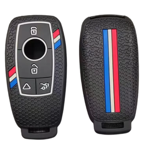 Housse de clé intelligente en silicone de classe <span class=keywords><strong>E</strong></span>, classe GLE, pour clé télécommande Mercedes-Benz - Product Image 1