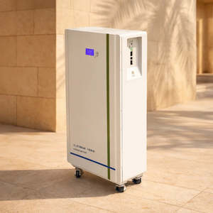 แบตเตอรี่เก็บพลังงานภายในบ้าน 51.2V 48KWH LiFePO4 แบบมีล้อ ระบบพลังงานแสงอาทิตย์ ESS IP55 ดีไซน์แยกส่วน - Product Image 1