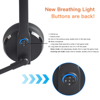 Auriculares 2025 para Juegos de PC, con Micrófono con Cancelación de Ruido, Control por Voz, Modo de Aprendizaje, Inalámbricos, Más Vendidos