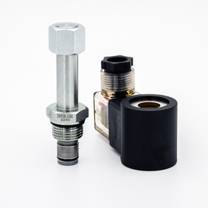 Vanne solénoïde hydraulique bidirectionnelle SV08-28/DHF08-228A, état neuf, vanne directionnelle à cartouche 2 positions 2 voies, normalement fermée - Product Image 1