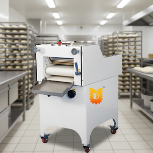 Mini Façonneuse Électrique à Pâte, Machine à Rouler la Pâte à Deux Fonctions, pour Baguettes, Toasts, Hot-dogs, Petit Équipement de Cuisine Centrale - Product Image 1