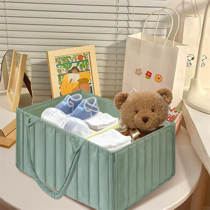 Organizador de Pañales para Bebé, Contenedor de Almacenamiento de Pañales para Guardería y Organizador de Pañales para el Automóvil - Product Image 5