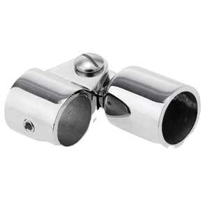 Stainless Steel 316 Marine Bimini Top Cap Jaw Slide 25mm Tube External Eye End Ship <b>Yacht</b> Kayak Boat Hardware Accessories Stainl - Product Image 5