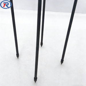 Obélisque de jardin en métal, treillis pour roses, support pour plantes grimpantes en pot, fleurs et vigne - Product Image 3