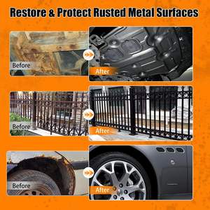 Pintura Antioxidante a Base de Agua, Resina para Productos Metálicos, Revestimiento Protector, Detiene la Oxidación y la Corrosión, Protección Líquida Acrílica - Product Image 6