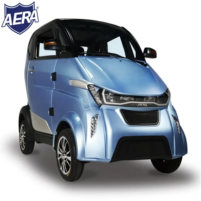 AERA-J2 CE/CEE/COC Certificado Cidade Nova Cabine De Luxo de Energia 4 Roda Adulto Pequeno Barato Alta Velocidade Mini Carro Elétrico Feito Na China