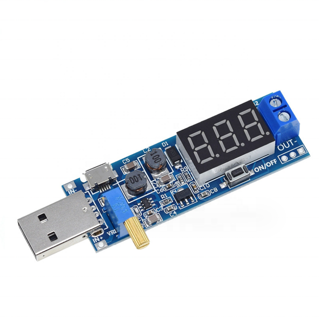 DC to DC USB boost power regulator module board 5V to 3.3V 9V 12V 24V Power Electronic Module