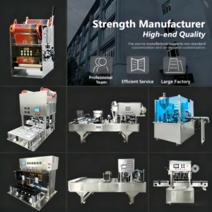 Sigillatrice Manuale a Pressione Ts 2014 per Contenitori Alimentari Commerciali, Macchina Sigillatrice a Rotolo per Imballaggio di Cibo Cotto e Fast Food - Product Image 5