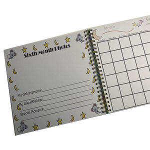 Libreta de Recuerdos Personalizada con Tapa Dura y Espiral, Diseño Infantil, Impresión de Agenda - Product Image 3
