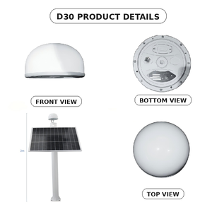 Receptor de Monitoreo GNSS D30, Instalación en Campo, IP67, Multifrecuencia, Registro de Datos, 8G - Product Image 4