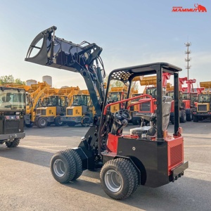 Pemuat kompak Tiongkok hidrostatik, sekop depan kecil beroda mini dengan mesin Kubota untuk penjualan - Product Image 5