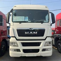 Pour TGS 18.460, retardateur d'occasion, 6x4, automatique, conduite à gauche, diesel, sièges en cuir, suspension pneumatique, siège conducteur