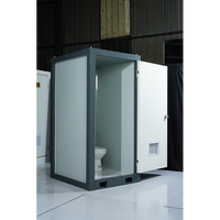 Cabine de douche et de toilette publique modulaire portative Assemblage rapide Conception stable et sûre pour adultes
