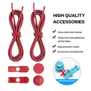 Reflective <b>Elastic</b> Shoelaces Outdoor Sports No Tie Shoe <b>Laces</b> Lazy <b>Elastic</b> Lock Rope Shoelaces for Running Shoes - Product Image 2