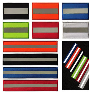 Parche Reflectante Multicolor para Ropa con Gancho y Bucle, 8*5cm - Product Image 5