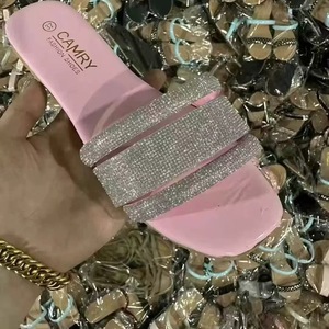 Đồ dép lê nữ chất liệu PU bán chạy, hàng có sẵn, dép xỏ ngón vùng nhiệt đới, dép nữ hàng có sẵn, dép thời trang - Product Image 3