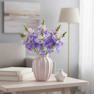 1 Pezzo <span class=keywords><strong>di</strong></span> Fiori Artificiali, Fiori <span class=keywords><strong>di</strong></span> Cignulino Finti in Seta da 16,14 Pollici, Effetto Realistico, per Decorazioni Casa e Matrimonio - Product Image 4