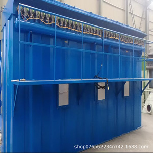Collecteur de poussière industriel à sacs pulsés, 96 sacs, entrée 8 pouces, 10 CV, 380 V, construction en acier, chargement par le haut, pour le ciment et le séchage du bois - Product Image 5