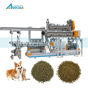 Línea de Extrusión de Alimentos para Perros y Gatos de Alta Eficiencia con Empaquetado Automático para la Producción de Alimentos Secos/Húmedos para Mascotas - Product Image 1