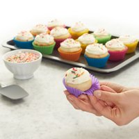 Back becher Pfannen Liner Muffin formen Cupcake Wieder verwendbare Back becher Liner Silikon Back becher