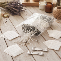 Beliebtes Produkt Rauchfreier 5-20cm 100% Baumwolle Vorwachs-Kerzendocht für Kerzenherstellung DIY