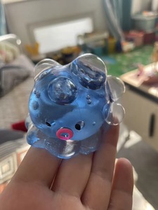 Wholesale Jellyfish Octopus Squishy Toy-Sticky New Design Maltose Small Octopus Squeeze Toy <b>Glitter</b> Animal Stress Relief Toy - Product Image 5
