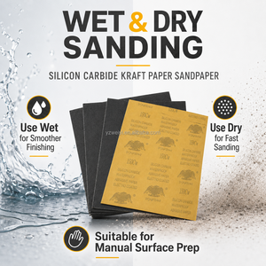 Papel <span class=keywords><strong>de</strong></span> <span class=keywords><strong>Lija</strong></span> Impermeable <span class=keywords><strong>de</strong></span> Carburo <span class=keywords><strong>de</strong></span> Silicio, Grano P60-3000, Papel <span class=keywords><strong>de</strong></span> <span class=keywords><strong>Lija</strong></span> al <span class=keywords><strong>Agua</strong></span> <span class=keywords><strong>para</strong></span> Preparación <span class=keywords><strong>de</strong></span> Superficies, Lijado y Pulido - Product Image 1