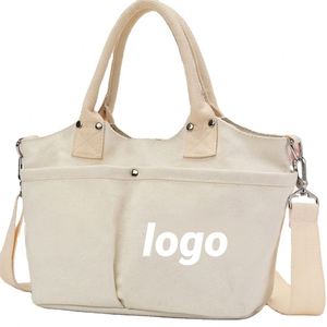 Bolsos de Mano de Lona Resistentes para Mujer, Diseño de Marca Famosa, con Múltiples Compartimentos, Tipo Tote, en Promoción - Product Image 1