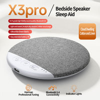 Machine à bruit blanc Mini conduction osseuse Portable Aide au sommeil contre l'insomnie Appareil de sommeil sous l'oreiller Haut-parleur pour dormir