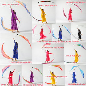 Velo de danza de adoración Poi Ball Danza del vientre Poi Streamer Throw Ball <span class=keywords><strong>Haka</strong></span> Polynesian Dance Veil Poi - Product Image 2