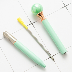Luxury Customized Business Promotion Ballpoint Metal <b>Pen</b> Big Top Pearl <b>Color</b> 1.0mm Writing Width Colorful Logo Personalized - Product Image 4