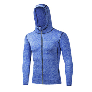 <strong>Mens</strong> Long Sleeve UV Protection Hoodie Rash Guard Hiking Fishing <strong>Swim</strong> <strong>T</strong> <strong>Shirt</strong> Sun <strong>Shirts</strong> - Product Image 5