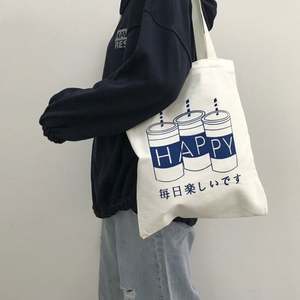 BSBH Reusable Design Printing Custom Logo <b>Beach</b> <b>Canvas</b> Cotton Shopping Bag - Product Image 3