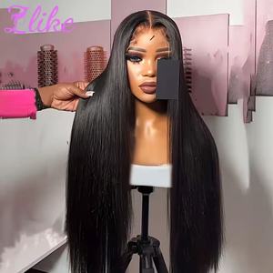 Peluca de Cabello Humano Remy 100% Vietnamita, 40 Pulgadas, Widows Peak 13x6, Transparente HD, Lisa, Sin Pegamento, 250% de Densidad - Product Image 2