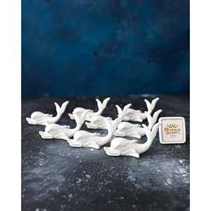 Ensemble de repose-couteaux en porcelaine en forme de poisson Campidelli Ginori, vaisselle élégante - Product Image 3