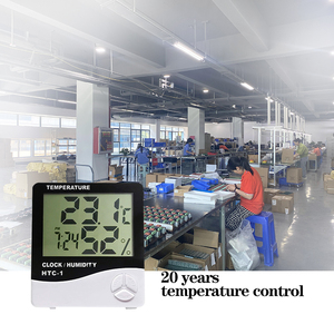 Thermomètre numérique domestique HTC1 <span class=keywords><strong>pour</strong></span> poulailler, incubateur, température et humidité, thermo-hygromètre - Product Image 6