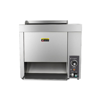 Nouvelle machine à pain à hamburger et machine à griller pour les restaurants de restauration rapide, en acier inoxydable 304, grande capacité, machine à faire des hamburgers