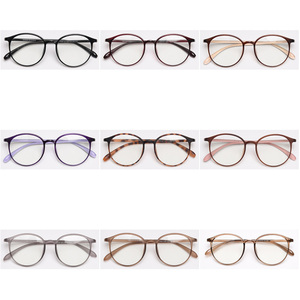 Light Weight Vintage Round TR90 Frame Clear <strong>Glasses</strong> for Women <strong>Korean</strong> Style Trendy Anti Blue Light <strong>Glasses</strong> - Product Image 5
