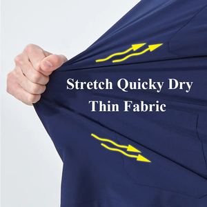 Set di Scrub chirurgico da uomo con scollo a V, uniformi mediche da allattamento, - Product Image 2