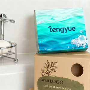 Bán buôn Chất lượng cao OEM sản phẩm bao bì hộp Thẻ trắng giấy tùy chỉnh xà phòng Hộp bao bì - Product Image 2